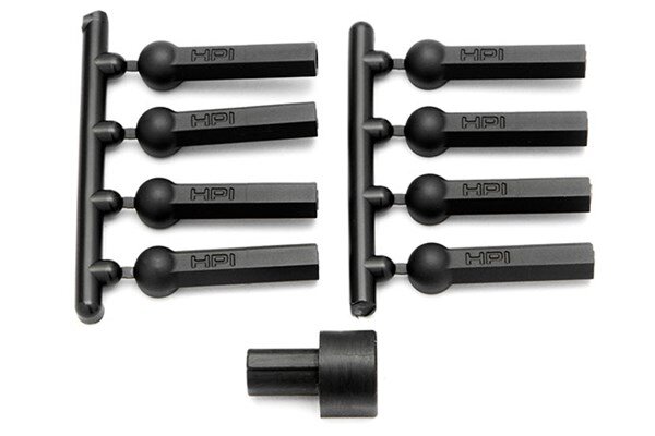 HPI HPA303 Heavy Duty Ball Cup 4.3 X 23Mm (8Pcs)