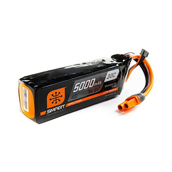 Spektrum 5000mAh 4S 14.8V Smart LiPo 30C IC5