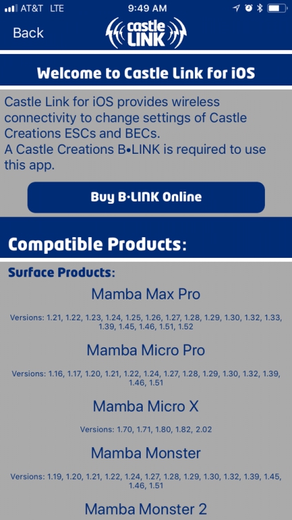 Castle Creations B-Link Bluetooth Adapter - 5