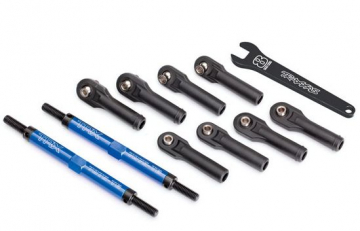 Toe Link 144mm Alu Blue (with Wrench) (2) E-Revo
