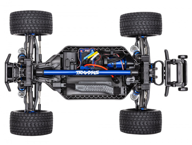 Traxxas Rustler 4x4 Ultimate VXL 1/10 RTR TQ Blå - 11