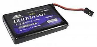 Arrowmax Batteria Lipo 2800mAh 2S TX/RX 7.4V Hump Pack - AM-700913 - BATTERIE LIPO - COSMO Product