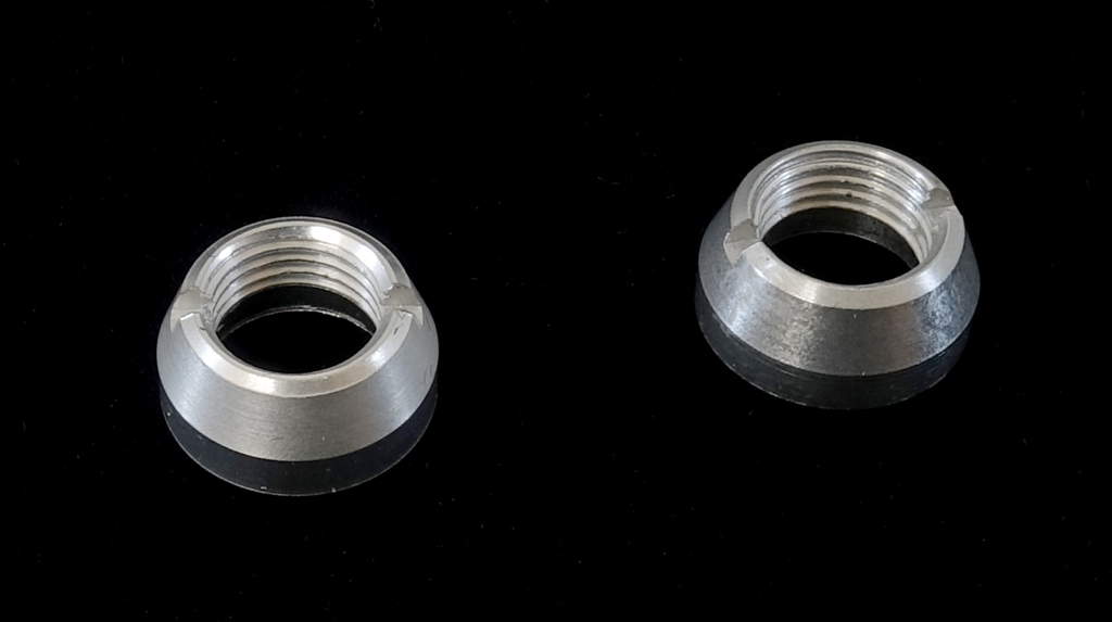 Jeti JMS-DS-NSTC DS-16 - Silverk nuts for upper switches - Case Tramsmitter