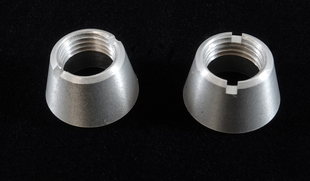 Jeti JMS-DS-NSTF DS-16 - Silverk nuts for upper switches - Front panel - 2
