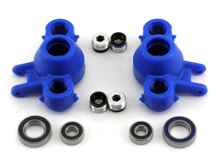 RPM Styrspindel Blå (Par) T/E-Maxx, Revo 3.3, E-Revo (Gml)