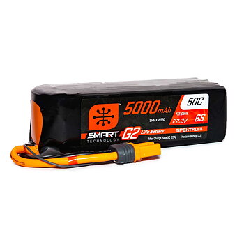 Spektrum 5000mAh 6S 50C Smart G2 IC5
