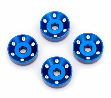 Traxxas 10257-BLUE Hjulbrickor Alu Blå (4) Maxx Slash