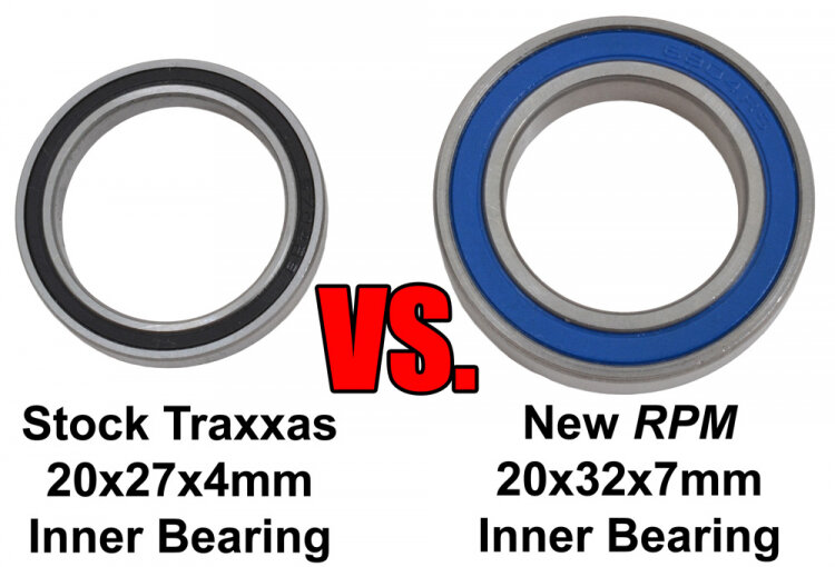 RPM Styrspindel Fram Överdimensionerad X-Maxx (Par) - 2