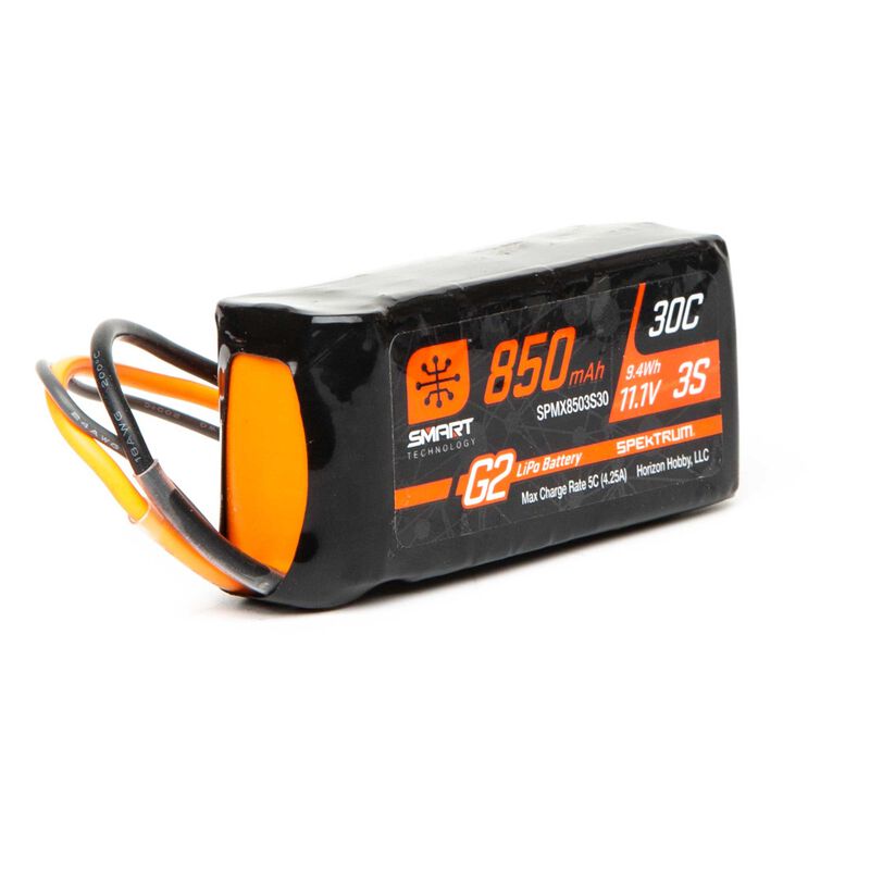 Spektrum 850mAh 3S Smart G2 30C IC2