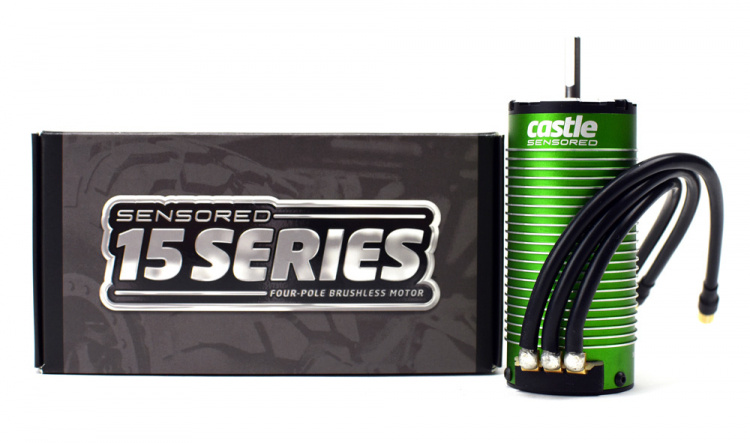 Castle Creation Motor Sensor Inrunner 4-polig 1520-1650KV 1/8-1/6 - 3