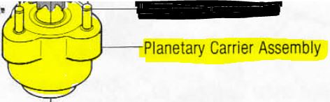 Planetary Carrier Assembly