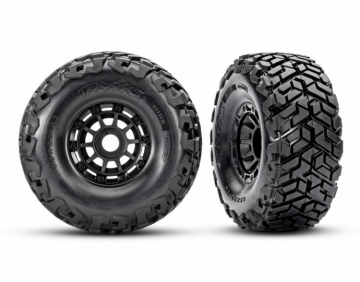 Traxxas 10272 Däck & Fälg Förstärkta Svart Maxx Slash (2)