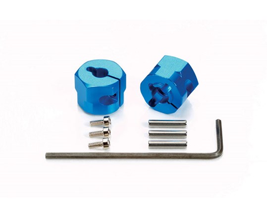 TAMIYA 54610 Clamp Type Alu. Whl Hub 9mm *2 - 2