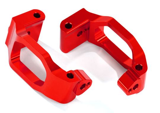 Caster Blocks Alu Red (Pair) Maxx
