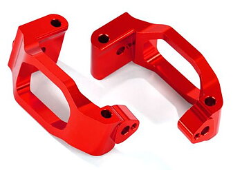 Caster Blocks Alu Red (Pair) Maxx
