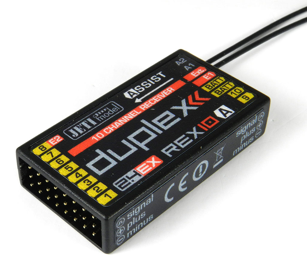 Jeti JDEX-RR10A DUPLEX REX 10 Assist - 2