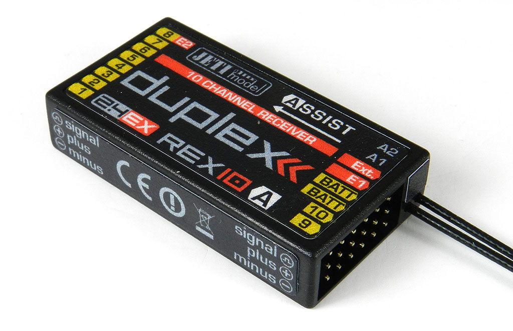 Jeti JDEX-RR10A DUPLEX REX 10 Assist - 3