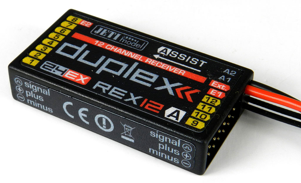 Jeti JDEX-RR12A DUPLEX REX 12 Assist - 2