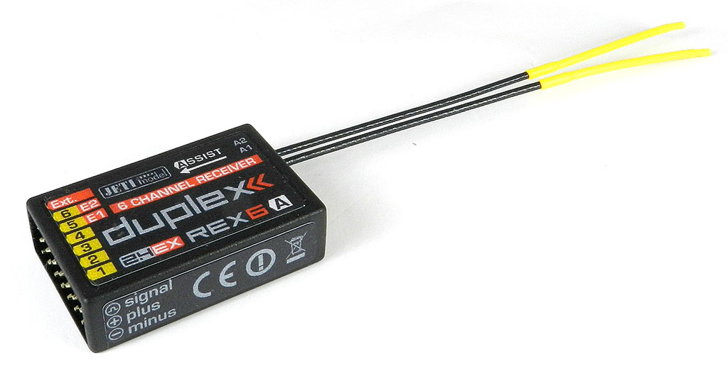 Jeti JDEX-RR6A DUPLEX REX 6 Assist