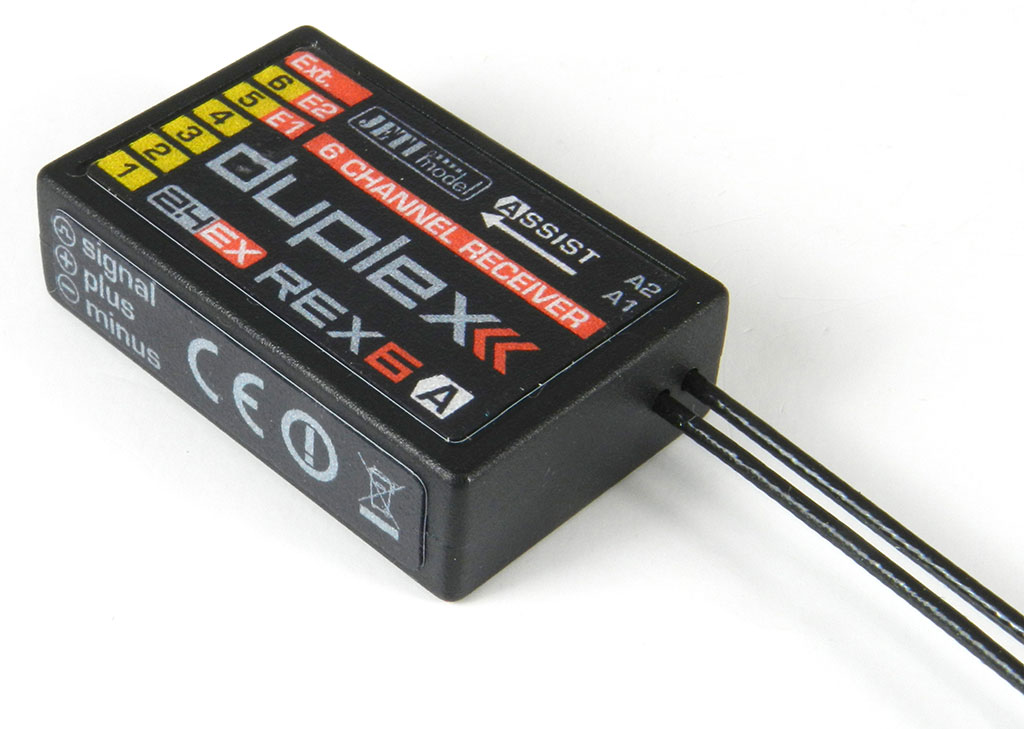 Jeti JDEX-RR6A DUPLEX REX 6 Assist - 3