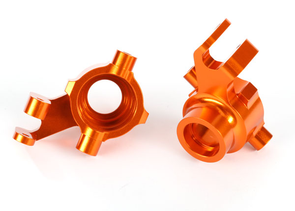 Traxxas 8937A Styrspindel Alu Orange (Par) Maxx* (Ersätts av #10237-ORNG)