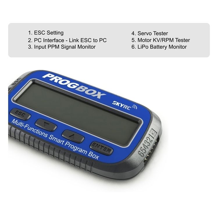 SkyRC Progbox /Multi-functions Smart Program box - 5