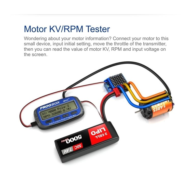 SkyRC Progbox /Multi-functions Smart Program box - 8