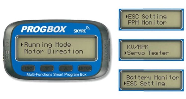 SkyRC Progbox /Multi-functions Smart Program box - 4