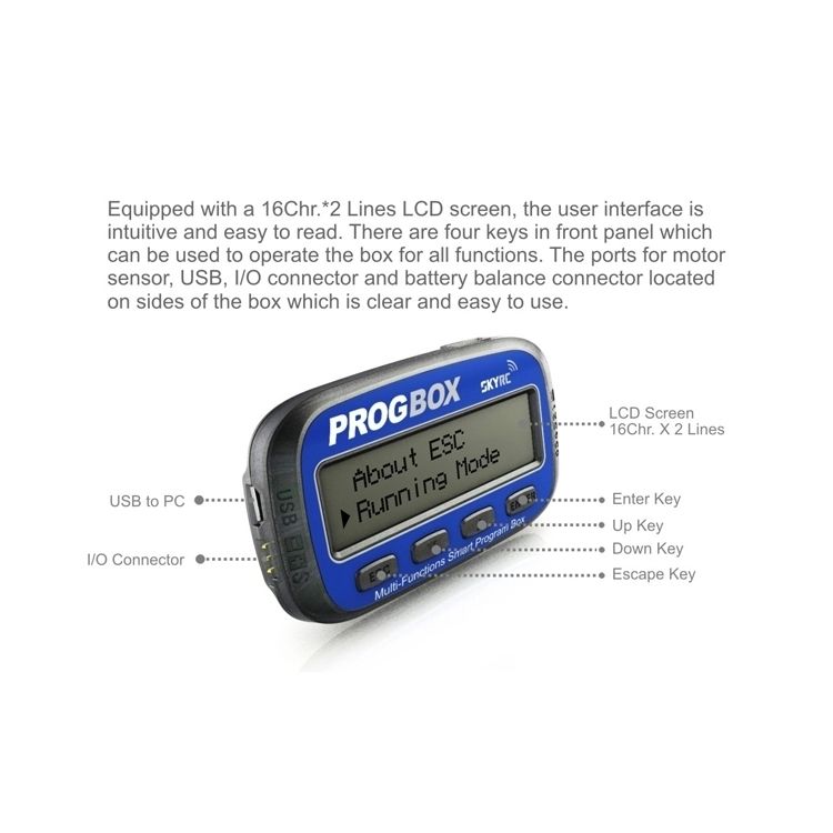 SkyRC Progbox /Multi-functions Smart Program box - 10