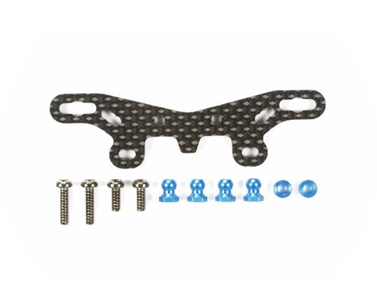 TAMIYA 54632 TT-02-S Carbon Damper Stay F - 2