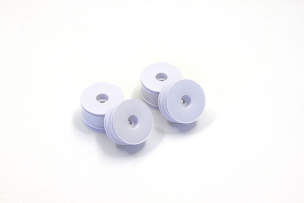 Kyosho MBH002W Kyosho Mini-Z Buggy Lazer White Wheel Set (4)