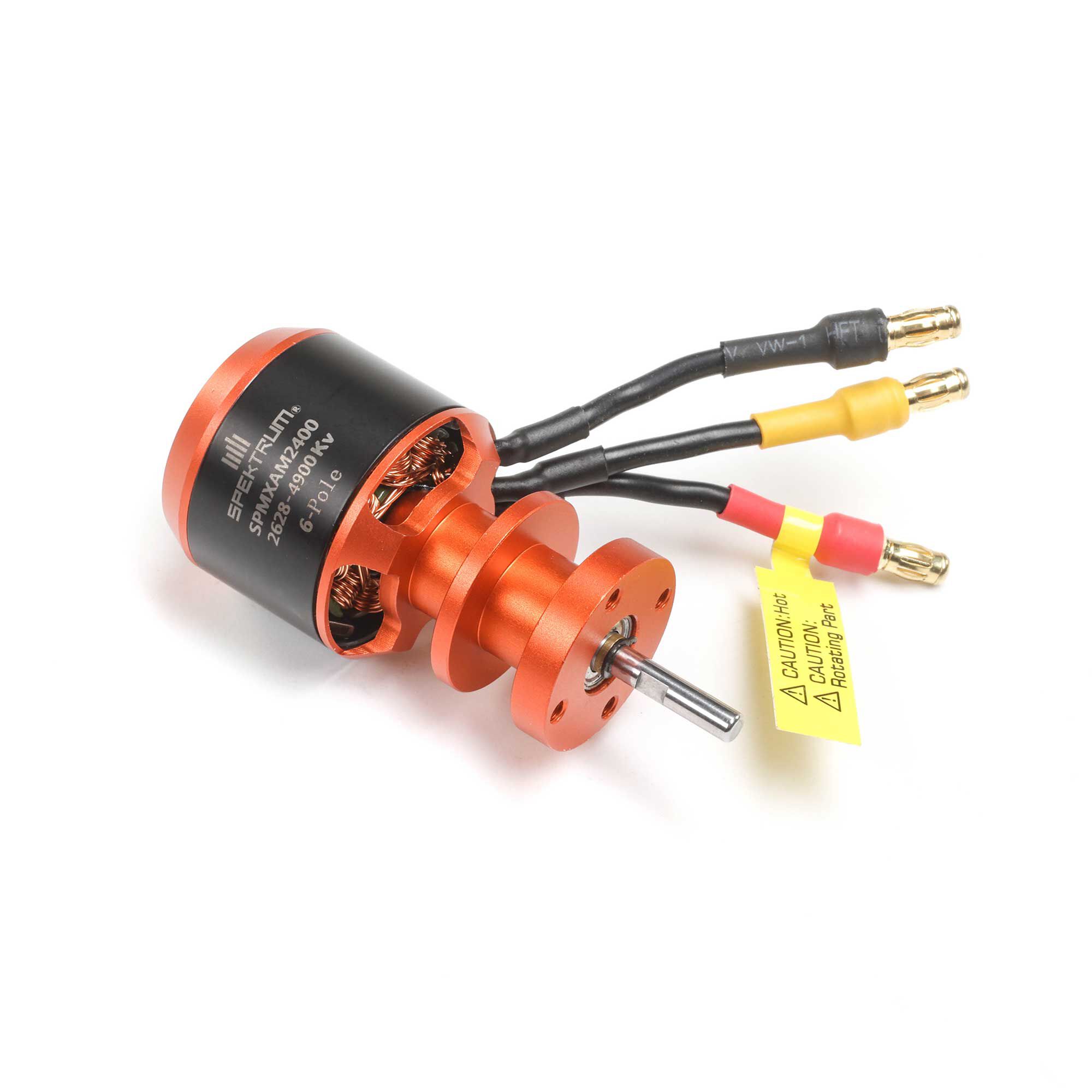 Spektrum 2628-4900Kv Brushless Outrunner Motor 6-Pole