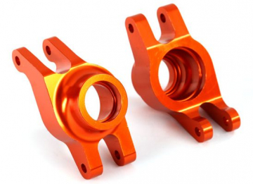 Stub Axle Carriers Rear Alu Orange (Pair) Maxx