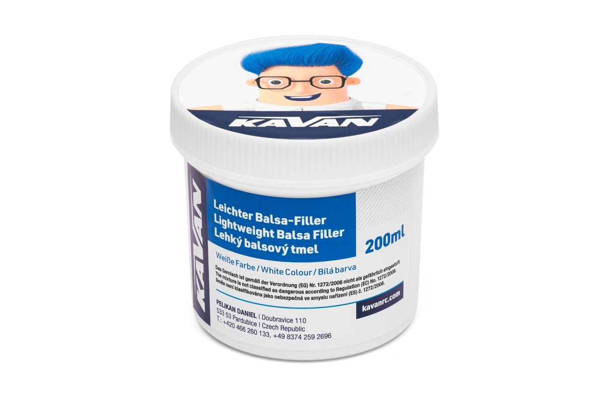 Kavan Lättspackel 200ml - Vit