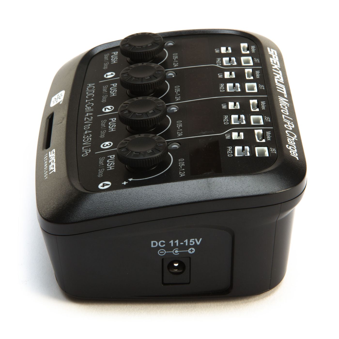 Spektrum Smart Micro 4 port AC/DC 1S LiPo Charger - 6