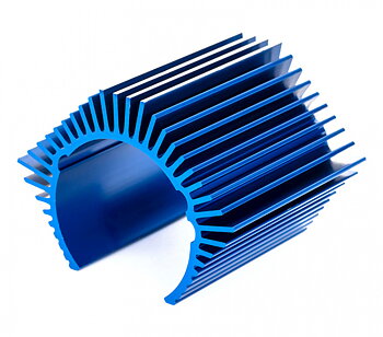 Traxxas 3362-BLUE Kylfläns Blå Lågprofil Velineon 1200XL