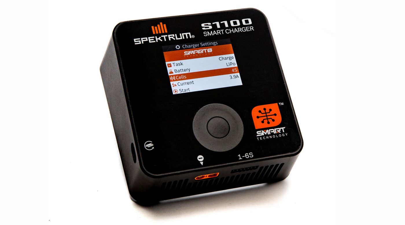 Spektrum Smart S1100 AC Charger, 1x100W (EU)