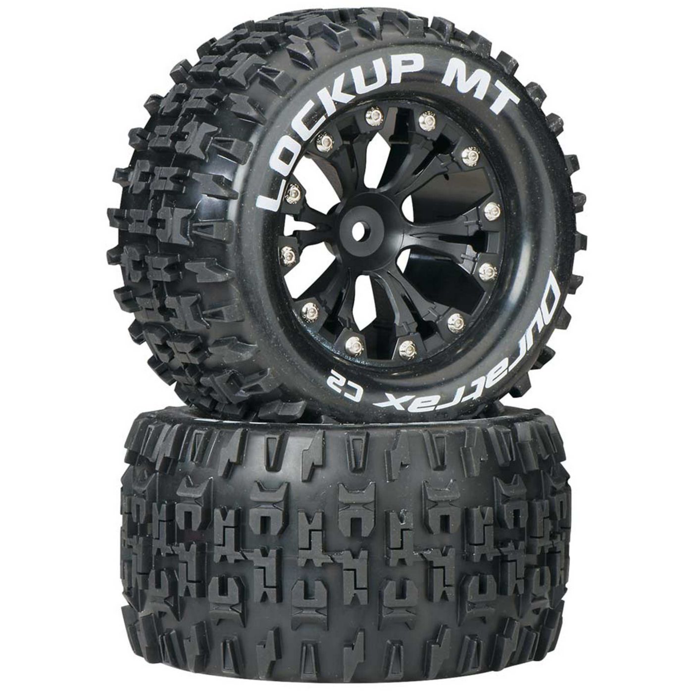 Duratrax Lockup MT 2.8 2WD Mounted Rear C2 Black (2)