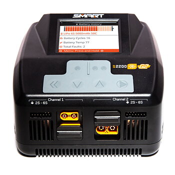 Spektrum S2200 Smart G2 AC Laddare 2x200W EU