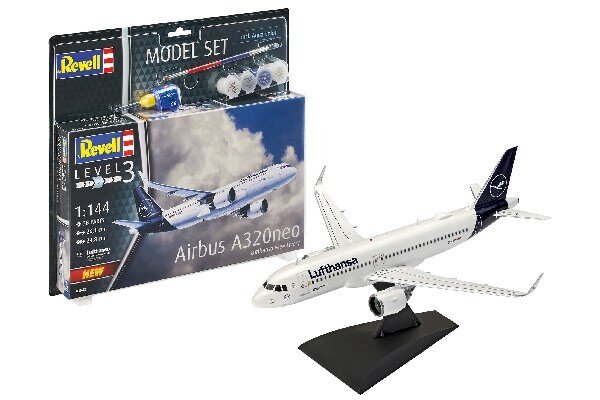 Revell 63942 Model Set Airbus A320 Neo 'Lufthansa' 1:144