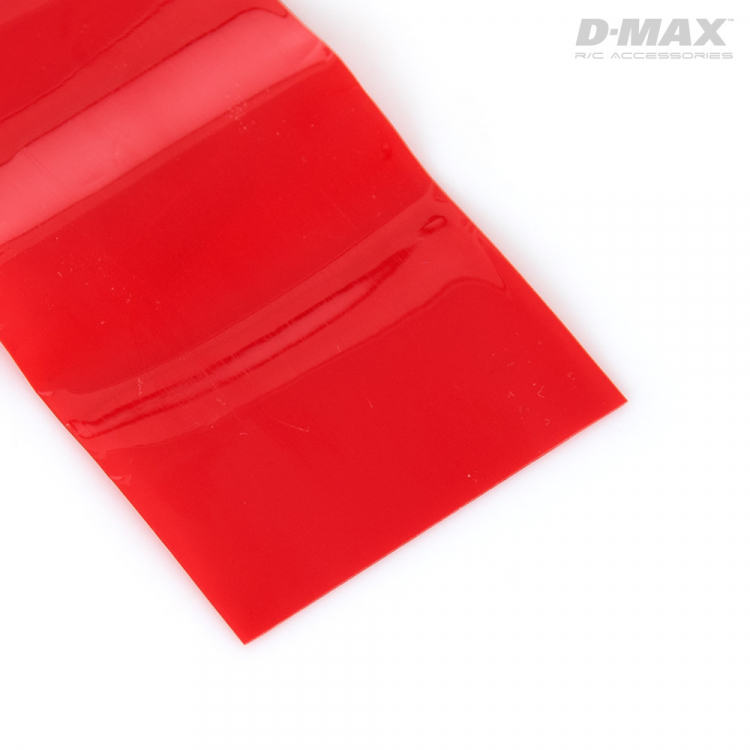 Dynomax B9221 D-Max B9221 DynoMAX Krympslang Röd Transparent D35/B55mm x 1m