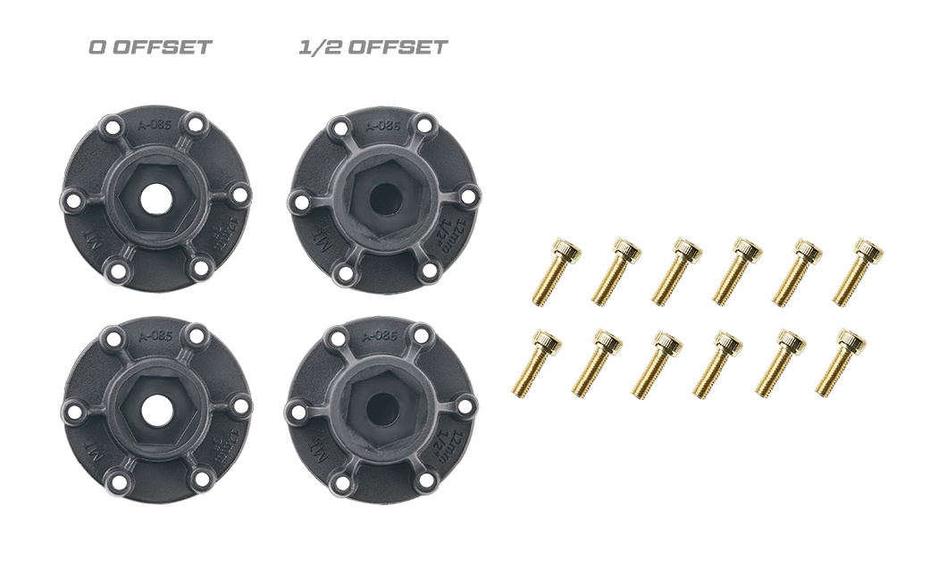 LOUISE RC WORLD LT3387SM Tire & Rim ST-ROCKET Mini Maxx/ XRT (0 &amp; 1/2 Offset Hex) (2) - 4
