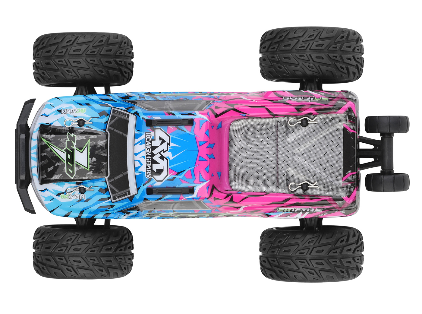 WLToys 204006-PINK WL 204006 4WD Off-Road 1/20 RTR Pink - 8