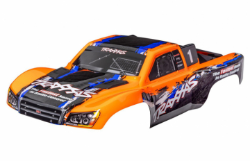 Traxxas 5850-ORNG Kaross Slash 4x4 Orange (för Clipless Montering)