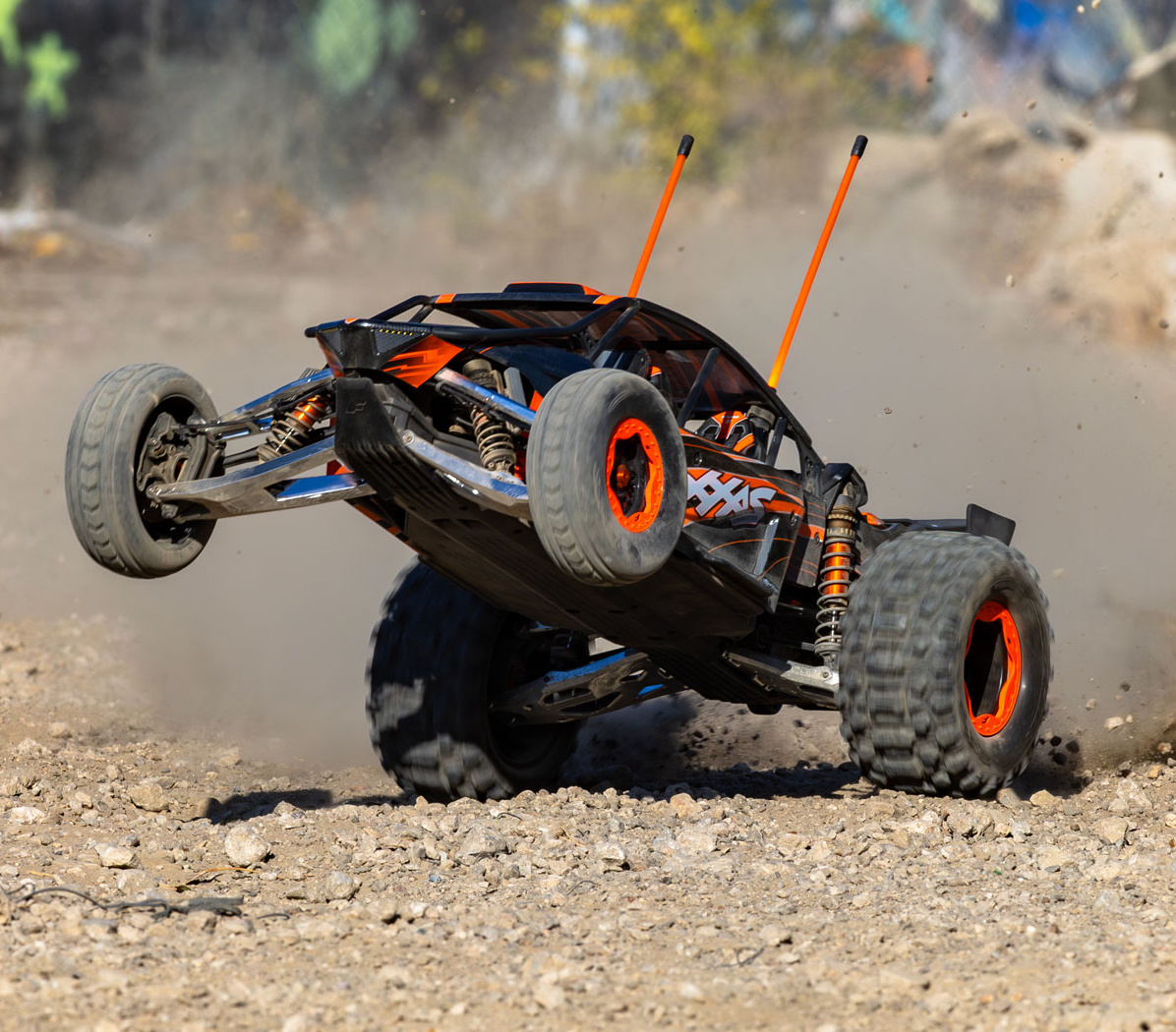 Traxxas 10945 Tire & Rim Sledgehammer Funco Rear Black (2) - 3