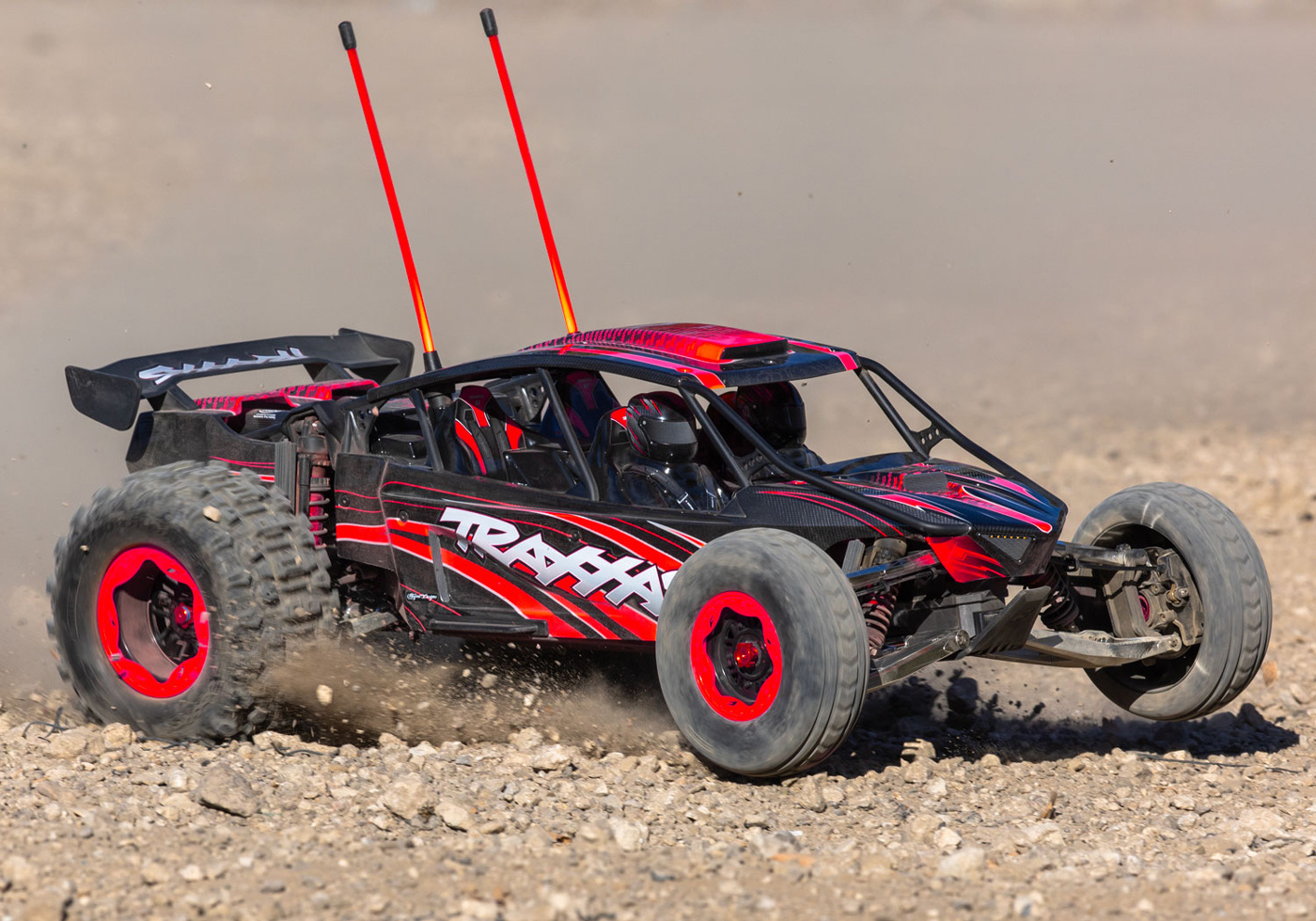 Traxxas 10945 Tire & Rim Sledgehammer Funco Rear Black (2) - 2