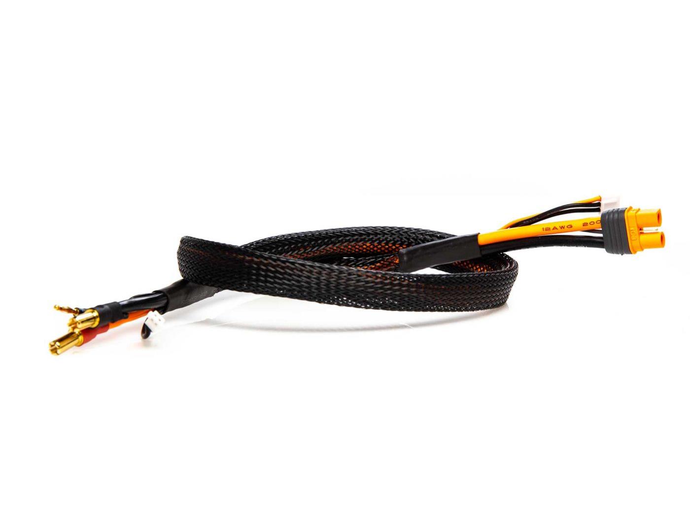 Spektrum IC3 Battery: 5mm Bullet Smart Battery Charge Cable