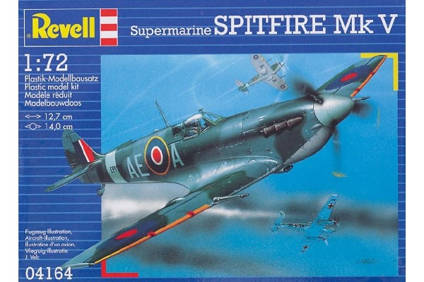 Revell 64164 Model Set Spitfire Mk V