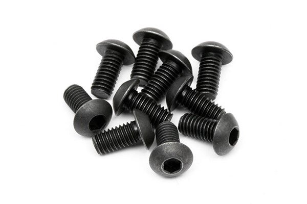 HPI HPZ351 Button Head Hex Socket Screw M3X6Mm