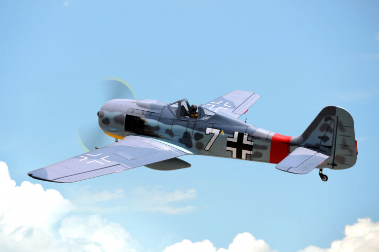 Black Horse BH178 Focke-Wulf FW 190A 120cc 2600mm GP/EP ARF - 6